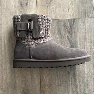 UGG CLASSIC SOLENE MINI- CHARCOAL